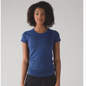 Lululemon Swiftly Tech Short Sleeve Crew Blue 🍋